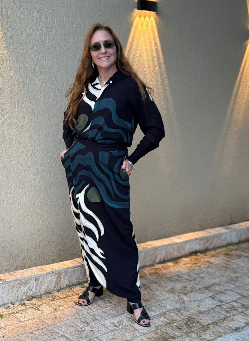 Camisa estampada