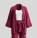 Kimono com cava dois tricos