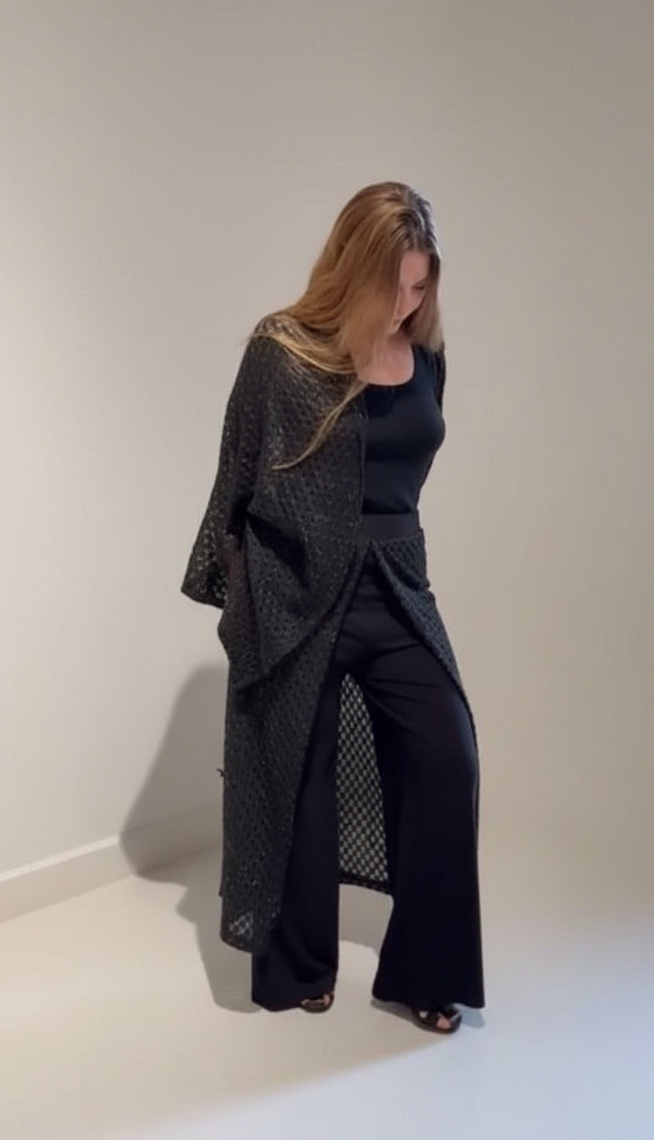 Casulo de renda lurex