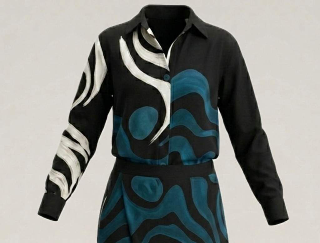 Camisa estampada